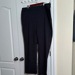 Michel Studio Elegant Charcoal Grey Trousers
